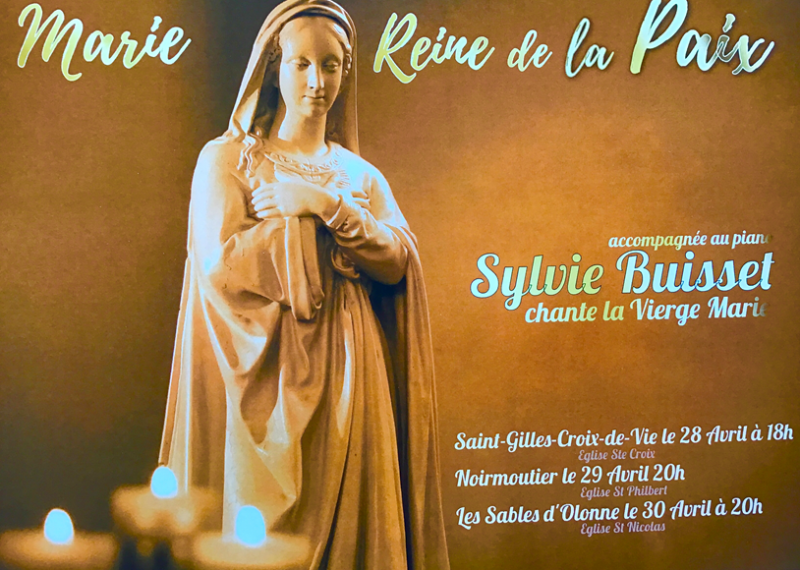29 avril 2024 - Sylvie Buisset chante la Vierge Marie