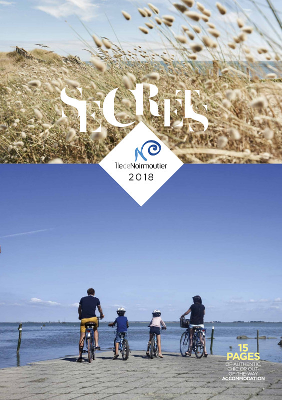 Couv - Magazine accommodation 2018 - Noirmoutier Island Couv - Magazine accommodation 2018 - Noirmoutier Island