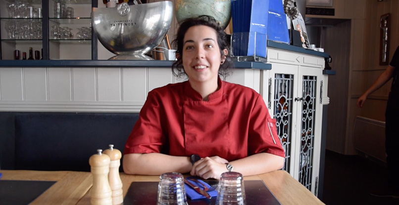 Interview de chef - Audrey Minguet Roman Bleu Interview de chef - Audrey Minguet Roman Bleu