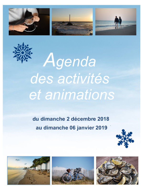 Agenda de Noël - île de Noirmoutier Agenda de Noël - île de Noirmoutier
