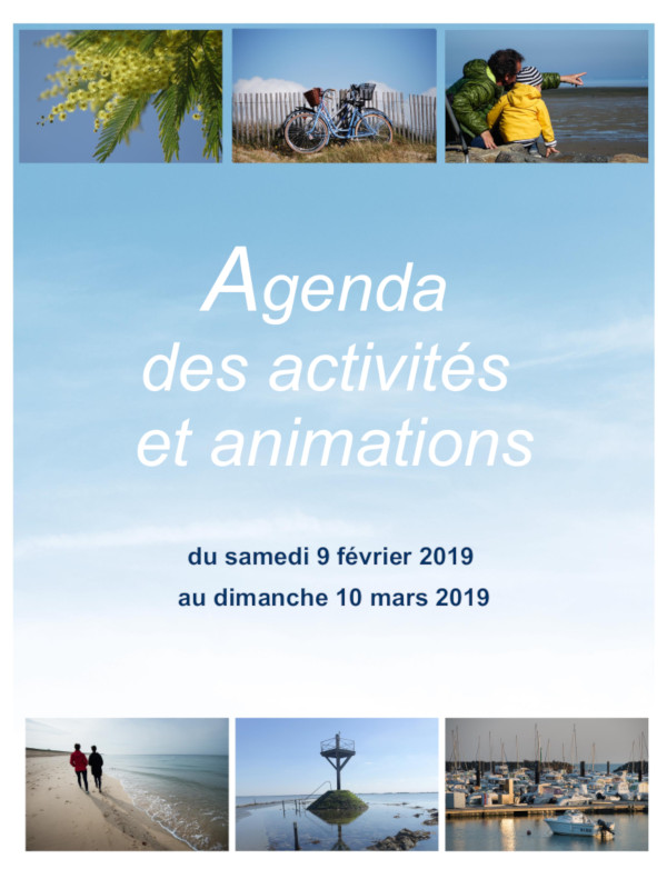 Agenda vacances d'hiver 2019 île de Noirmoutier Agenda vacances d'hiver 2019 île de Noirmoutier