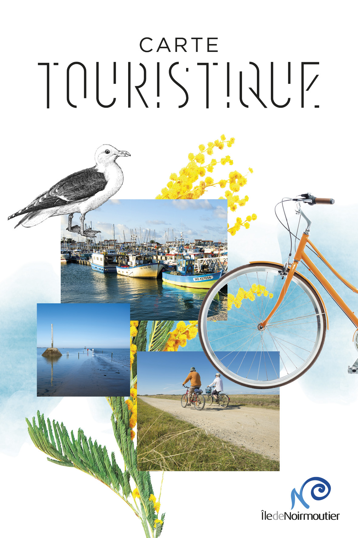 Couv carte touristique 2019 - île de Noirmoutier Couv carte touristique 2019 - île de Noirmoutier