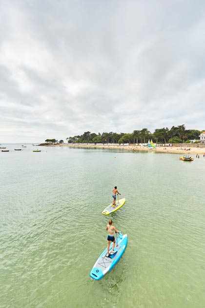Escapade en paddle sur la plage des Dames - © Alamoureux Escapade en paddle sur la plage des Dames - © Alamoureux
