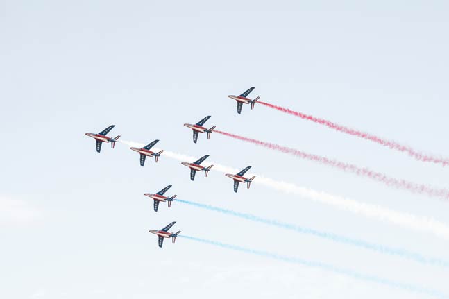 Patrouille de France ©Cédric Dhaenens - Unsplash Patrouille de France ©Cédric Dhaenens - Unsplash