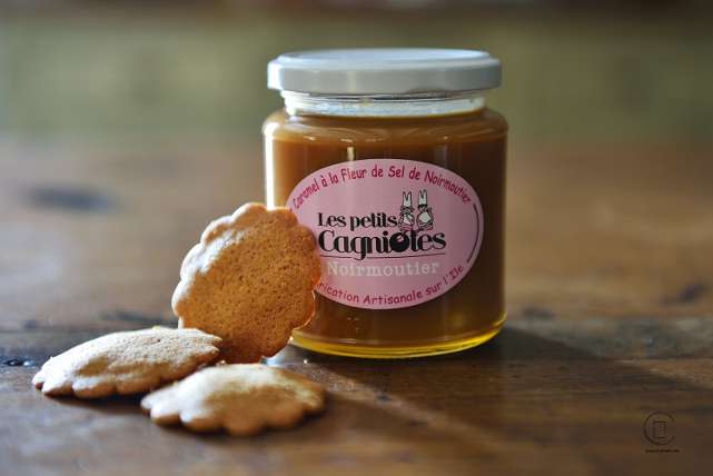 Caramel à la fleur de sel de Noirmoutier © Les Petits Cagniotes Caramel à la fleur de sel de Noirmoutier © Les Petits Cagniotes