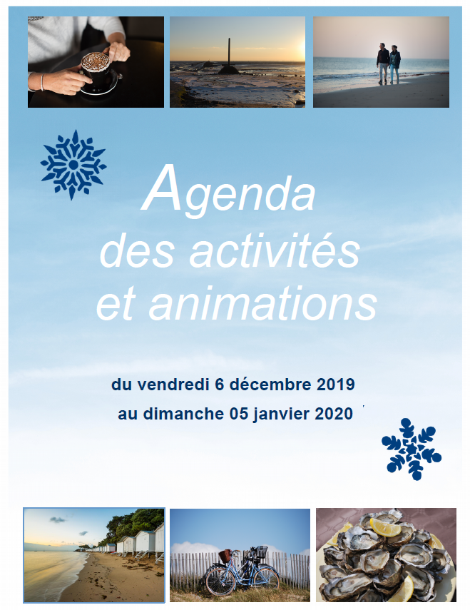 Animations fêtes de fin d'année 2019 © Office de tourisme de l'île de Noirmoutier Animations fêtes de fin d'année 2019 © Office de tourisme de l'île de Noirmoutier