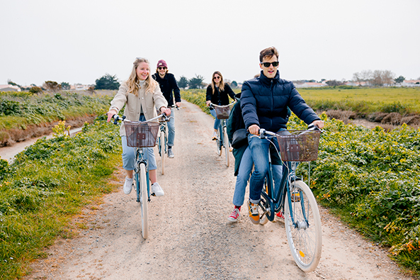 Balade à vélo dans les marais ©Trendz Balade à vélo dans les marais ©Trendz