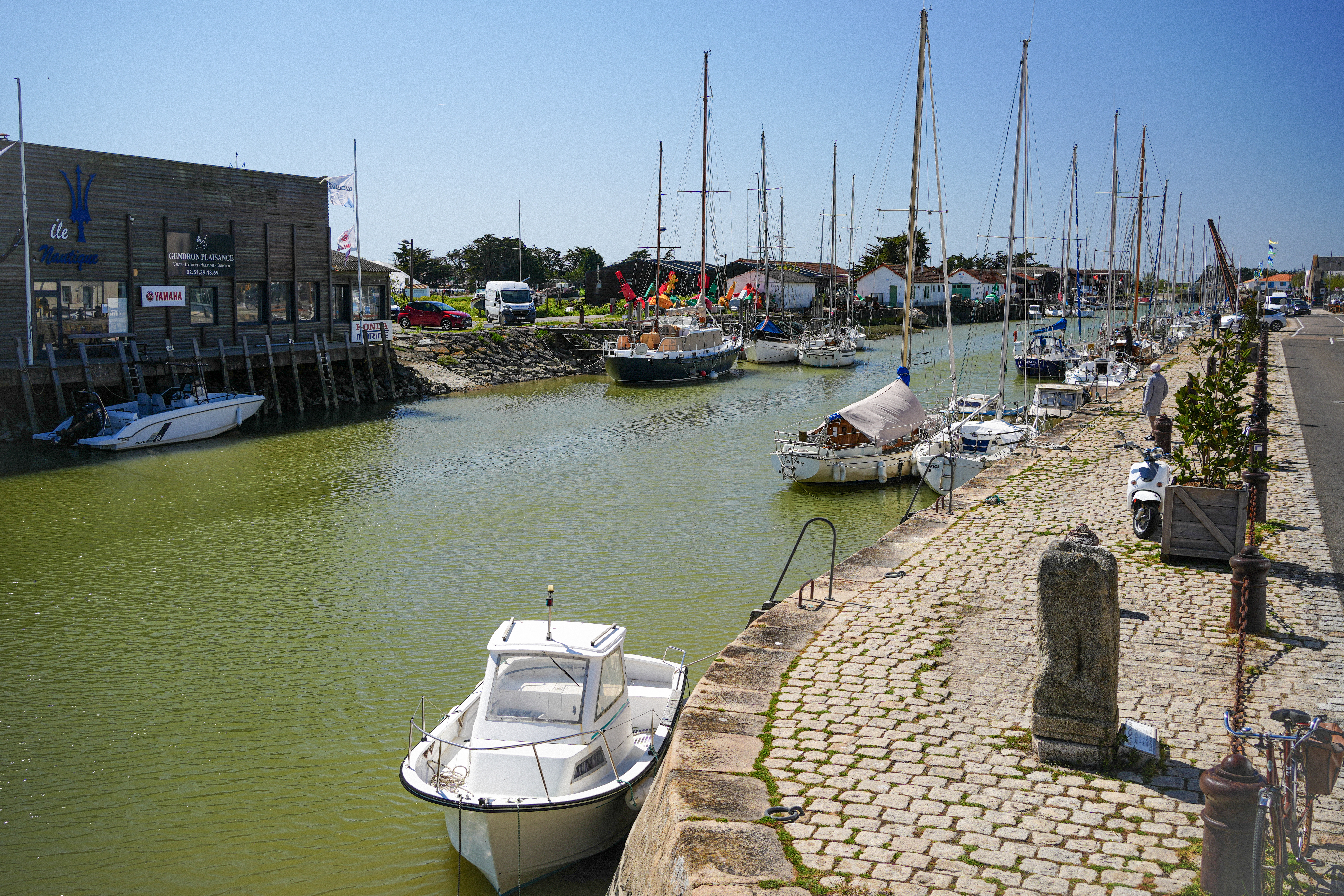 ©Quentin Boulegon - Port de Noirmoutier-en-île et voiliers ©Quentin Boulegon - Port de Noirmoutier-en-île et voiliers