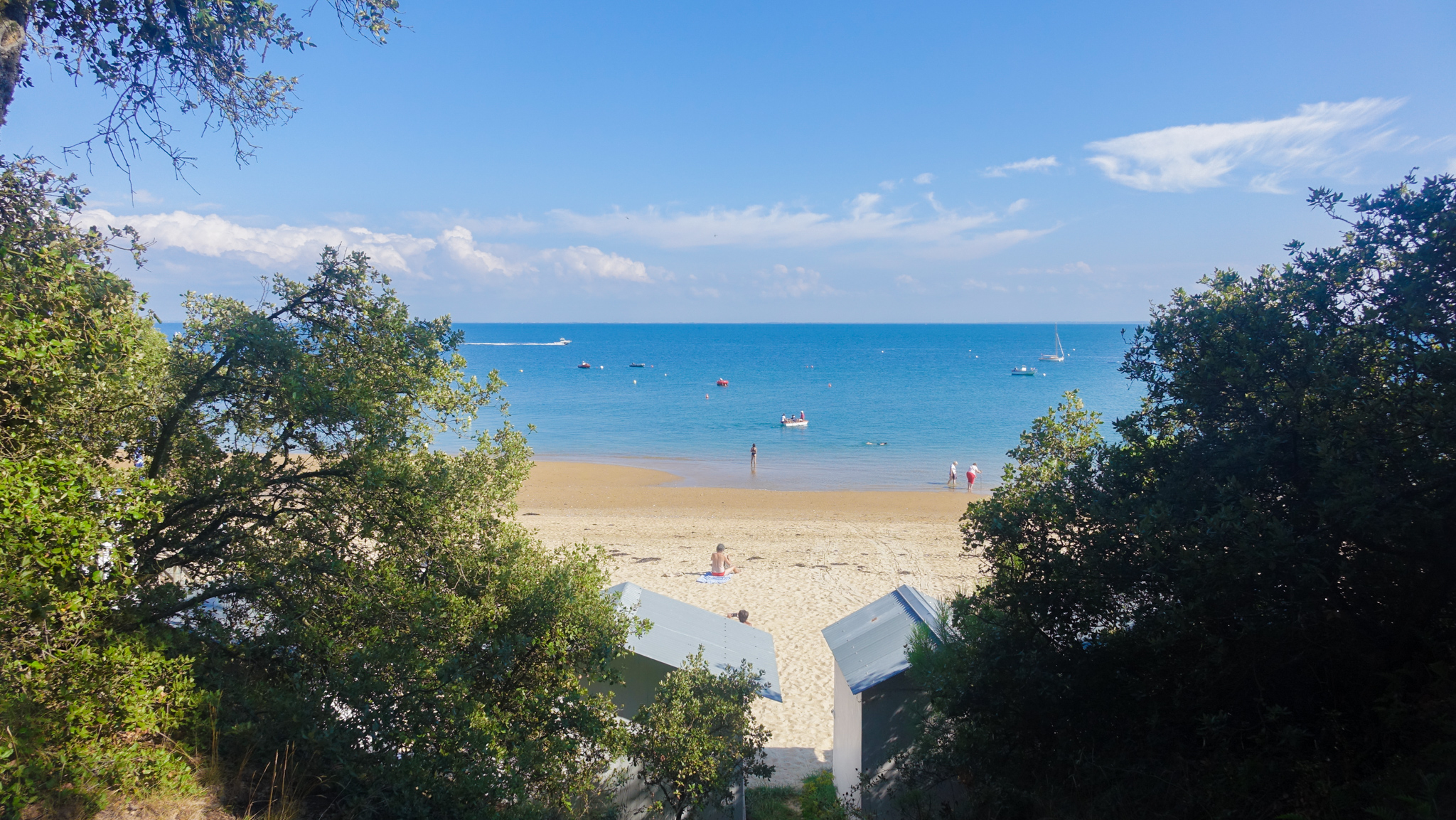 ©Quentin Boulegon -Vue plage des Sableaux Bois de la Chaise ©Quentin Boulegon -Vue plage des Sableaux Bois de la Chaise