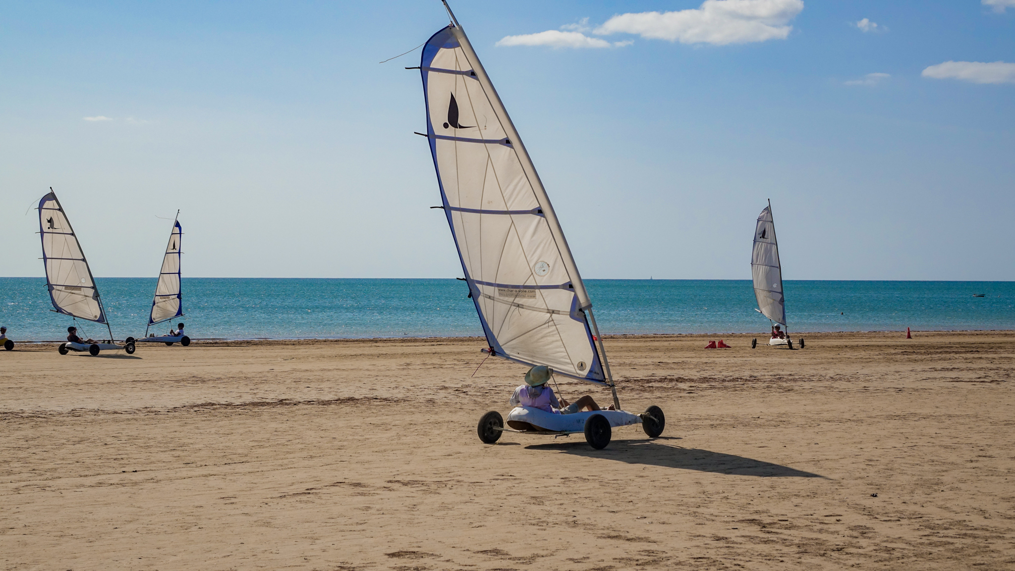 ©Quentin Boulegon- char à voile Barbâtre ©Quentin Boulegon- char à voile Barbâtre