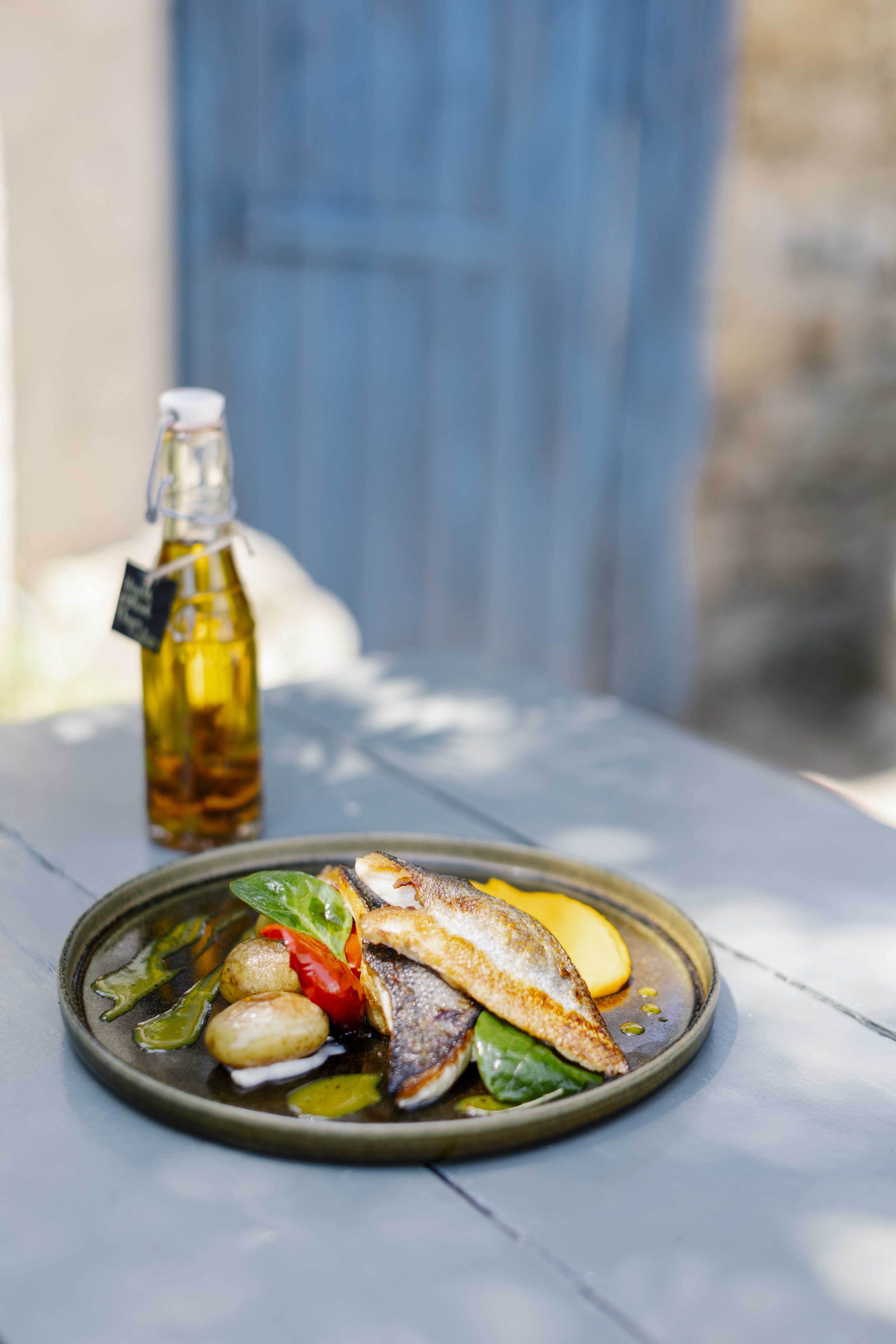 ©Trendz - restaurant île de Noirmoutier - plat poisson et pommes de terre ©Trendz - restaurant île de Noirmoutier - plat poisson et pommes de terre