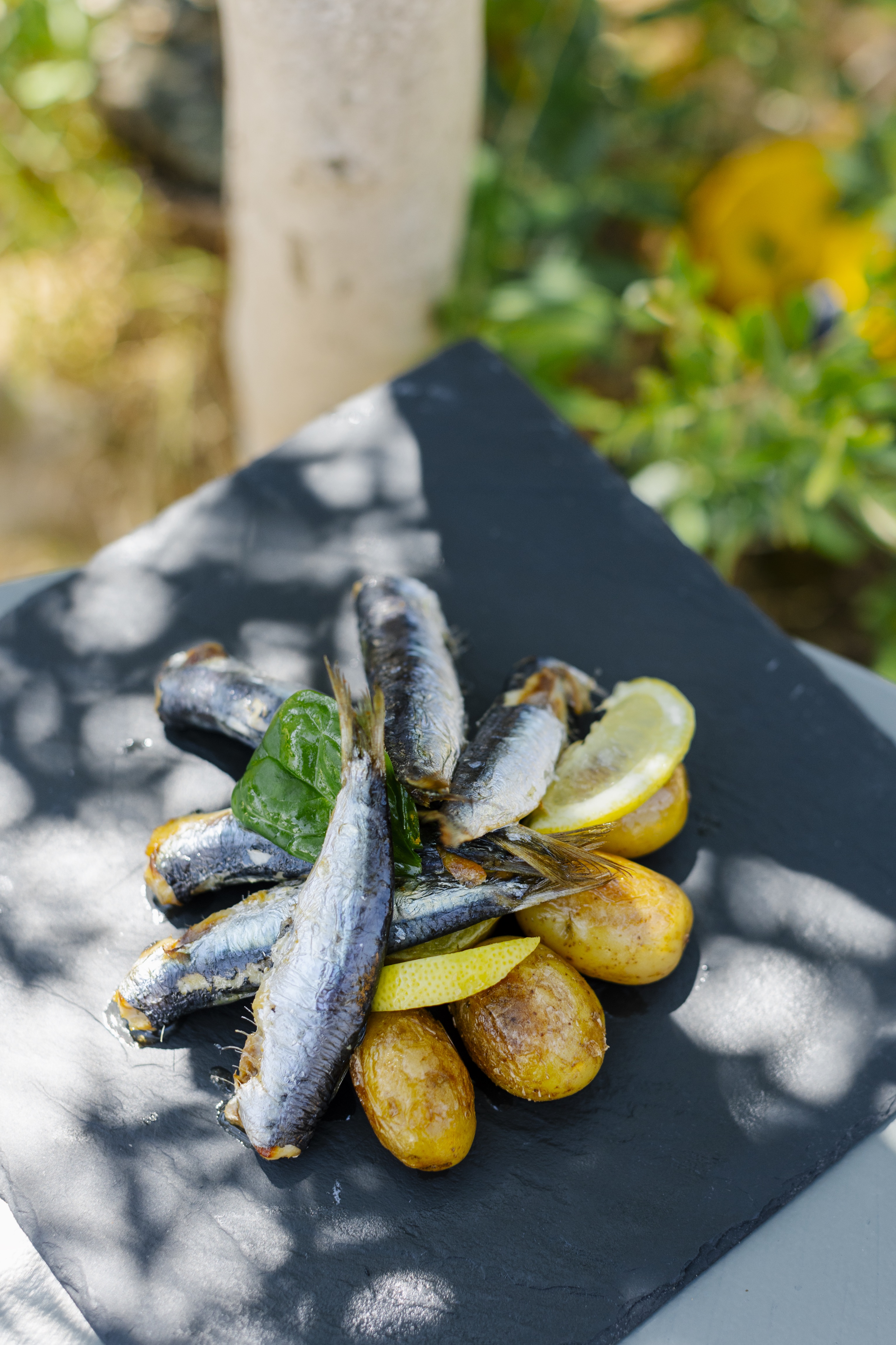 ©Trendz - restaurant île de Noirmoutier plat sardines et pommes de terre ©Trendz - restaurant île de Noirmoutier plat sardines et pommes de terre