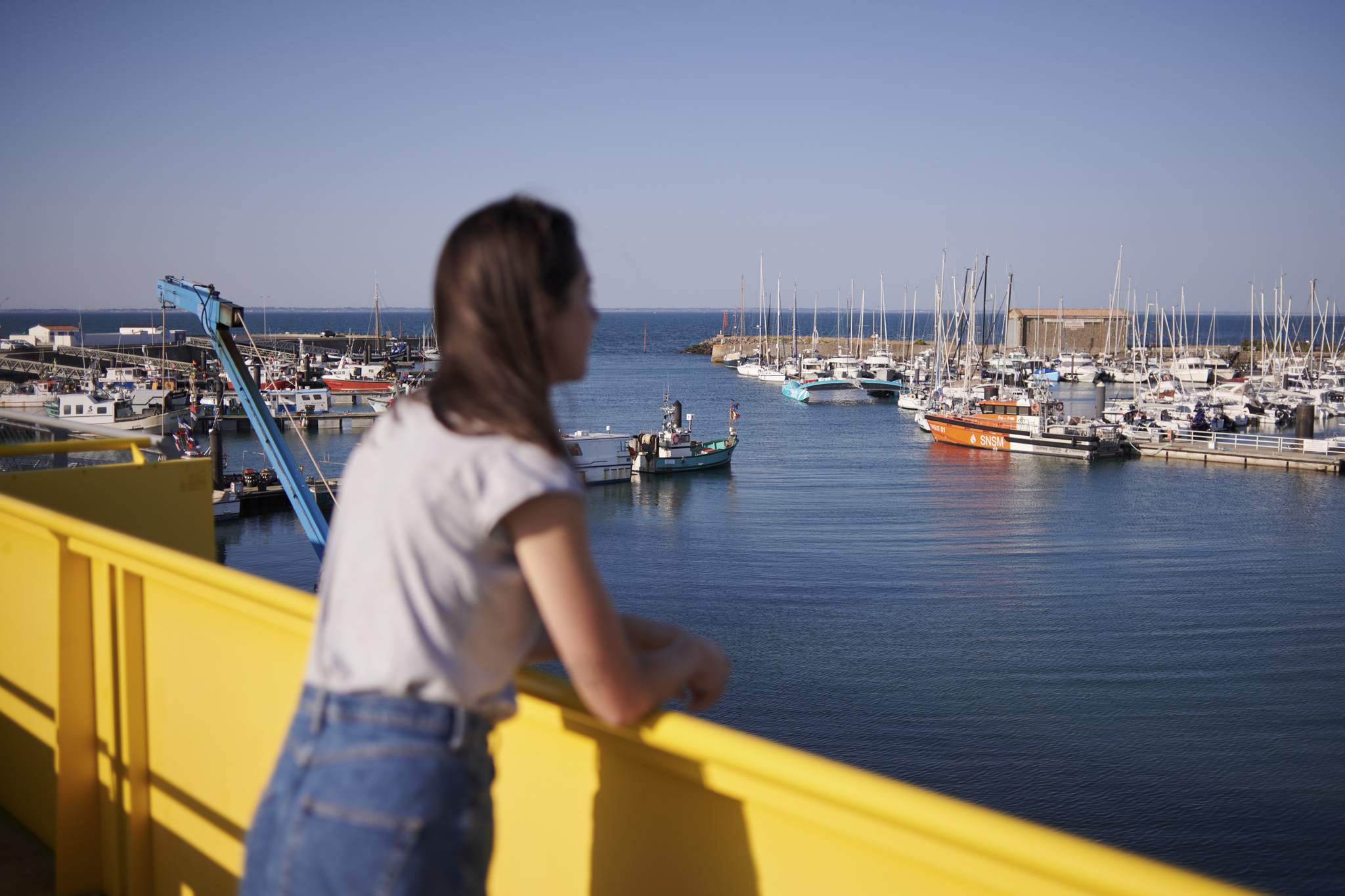 Vue sur port de pêche de L'Herbaudière ©Rudy Burbant Vue sur port de pêche de L'Herbaudière ©Rudy Burbant