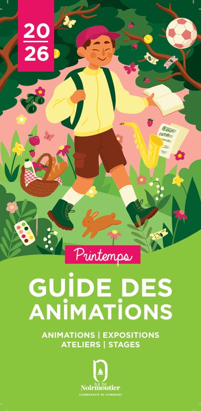 Guide des animations printemps 2026 - île de Noirmoutier