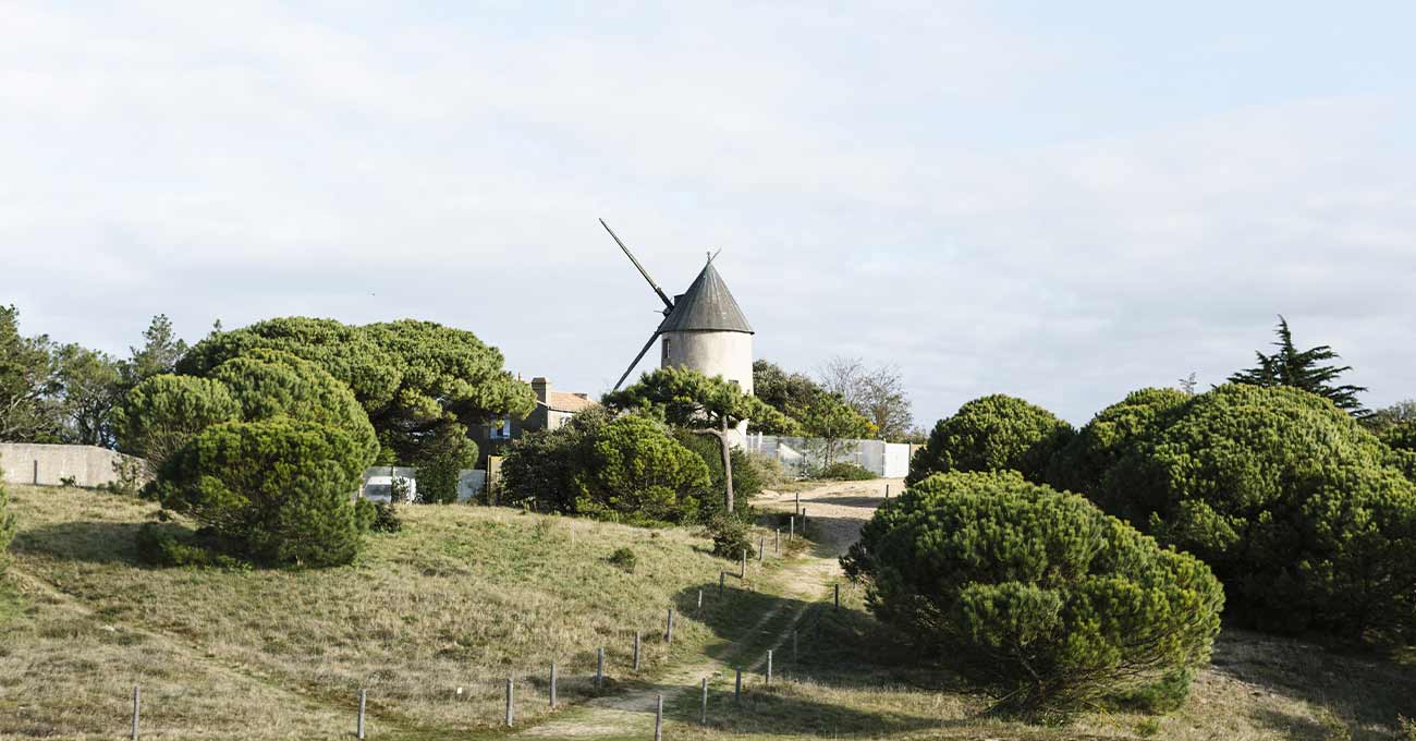 Les Moulins de l'Île de Noirmoutier - Patrimoine de Noirmoutier