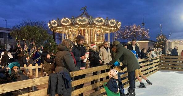Patinoire village de Noël - Ville de Noirmoutier-en-l'île