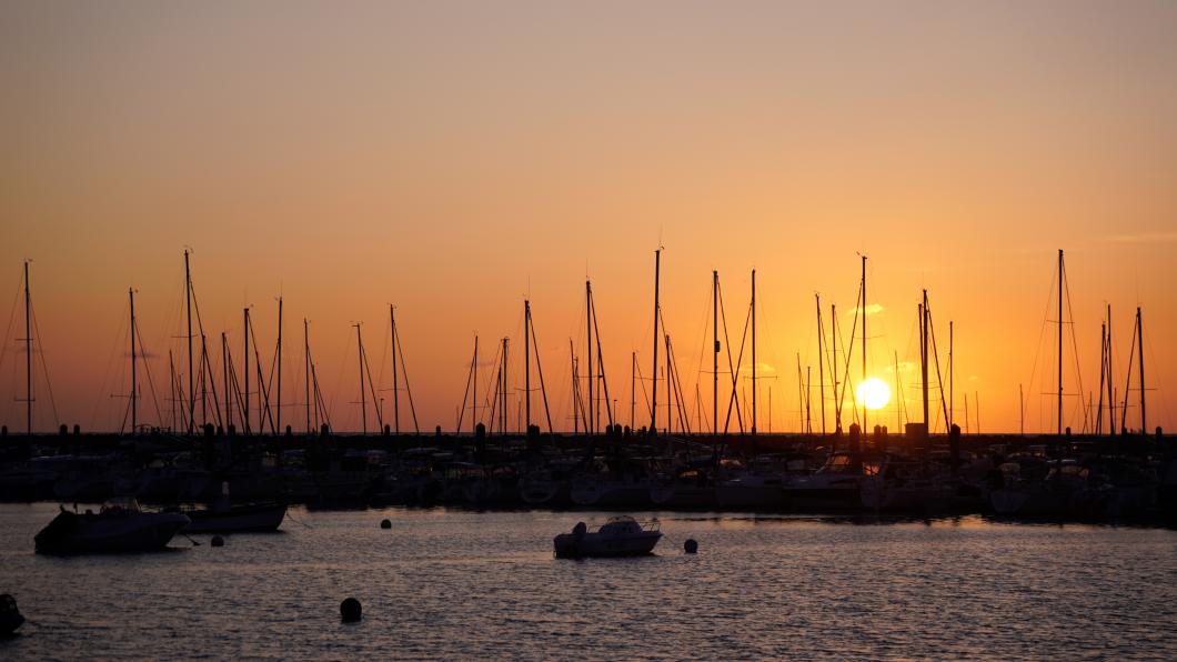 ©Quentin Boulegon - coucher de soleil au Port de Morin
