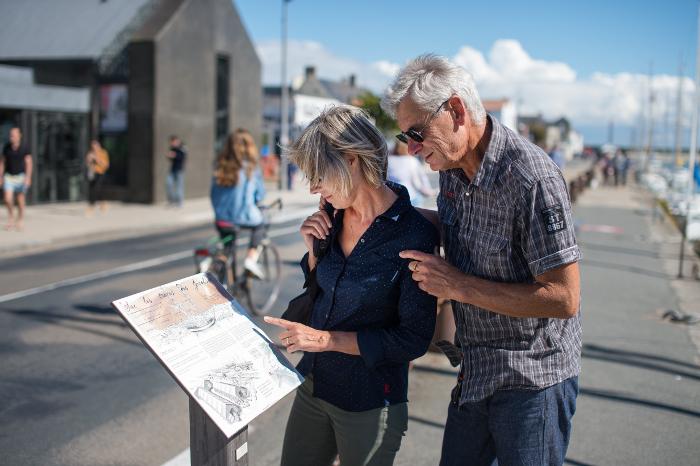 Sur les traces des Jacobsen - Panneau d'informations - Noirmoutier-en-l'île