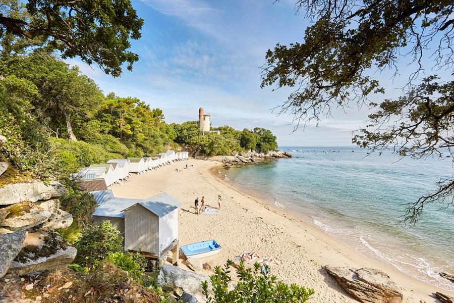 La tour du Plantier - Plage de l'Anse rouge - Lamoureux