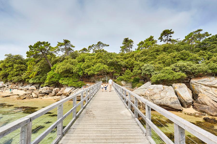 L'estacade de la plage des Dames - Alexandre Lamoureux