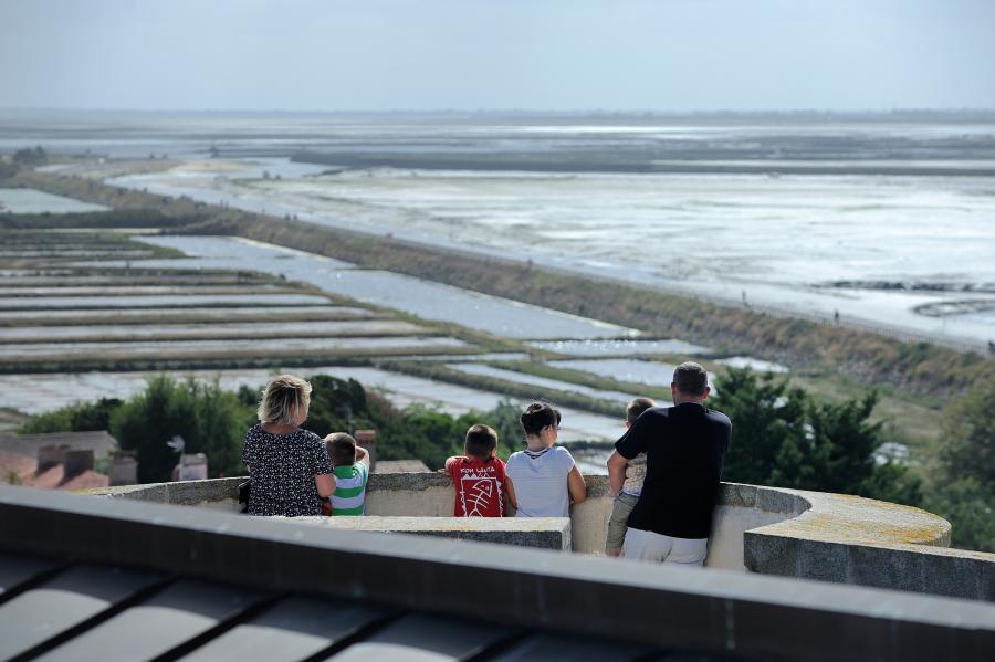 JS Evrard - En haut du Château Musée de Noirmoutier 
