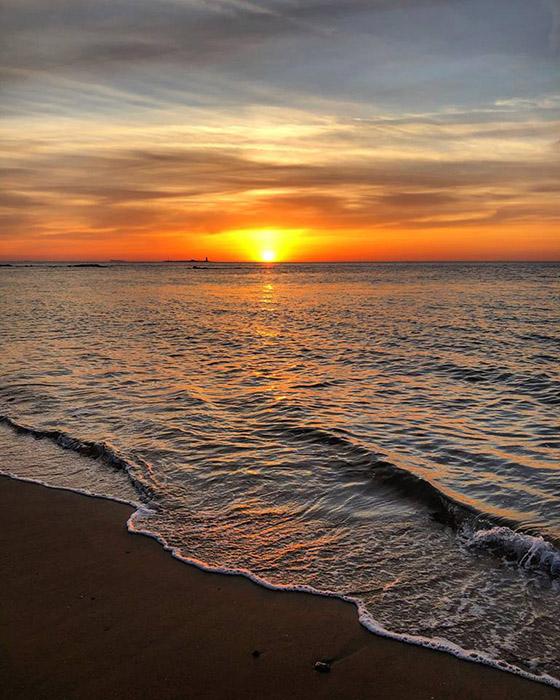 Coucher de soleil sur l'île de Noirmoutier - Elise Averty Coucher de soleil sur l'île de Noirmoutier - Elise Averty