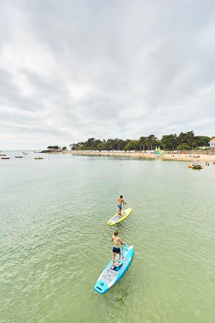 Escapade en paddle sur la plage des Dames - © Alamoureux Escapade en paddle sur la plage des Dames - © Alamoureux