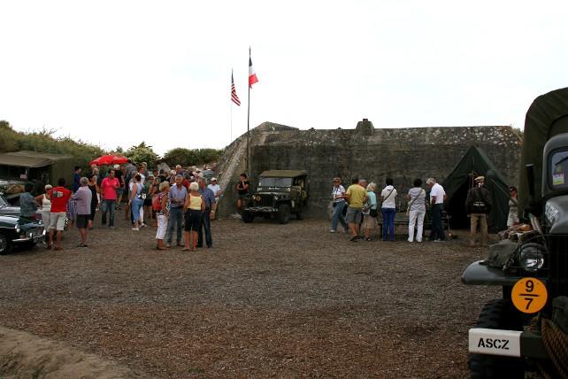 Animation au blockhaus © Atlantic Wall Memory