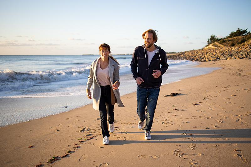 Trendz couple plage Ile de Noirmoutier Trendz couple plage Ile de Noirmoutier