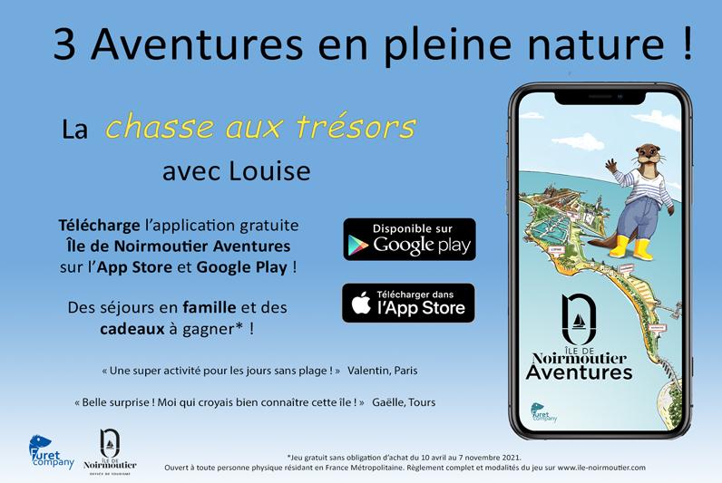 App île de Noirmoutier Aventures App île de Noirmoutier Aventures