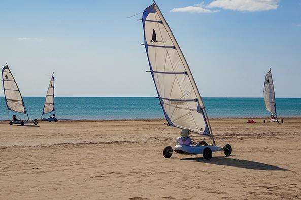 Char à voile île de Noirmoutier ©Quentin Boulegon   