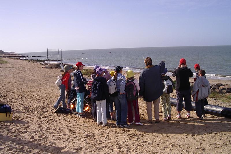 Animation littoral plage ©Gwenaelle de Pilot