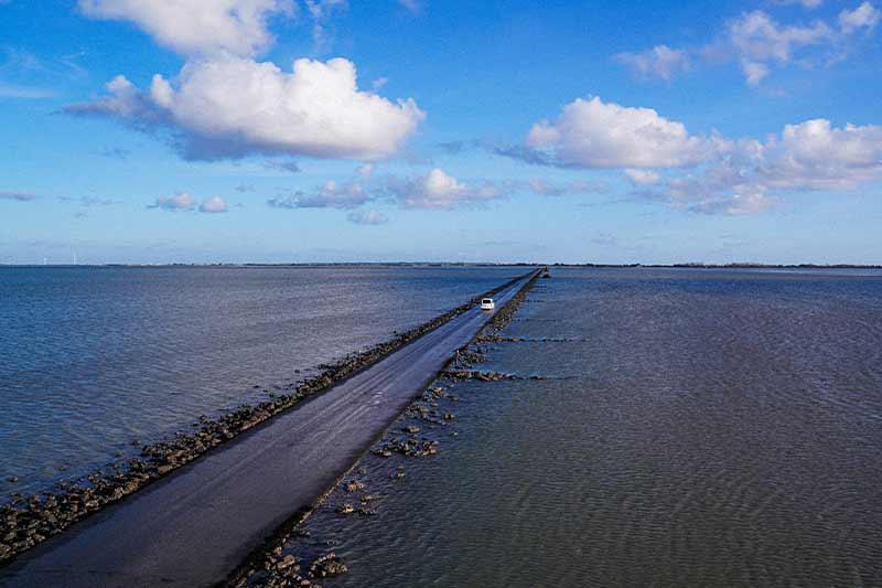 Chaussée passage du Gois - Quentin Boulegon