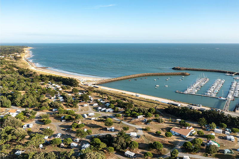 Camping bord de mer vue port de Morin - Camping Sandaya La Bosse Camping bord de mer vue port de Morin - Camping Sandaya La Bosse