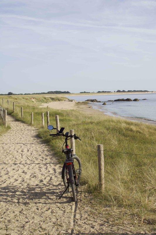 Balade en vélo guidée plage des Lutins - Cépages et confidences