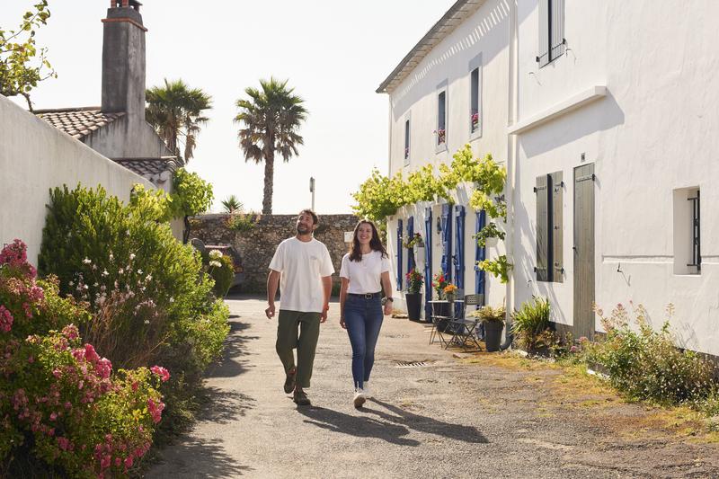 Quartier de Banzeau Noirmoutier-en-l’île ©Rudy Burbant