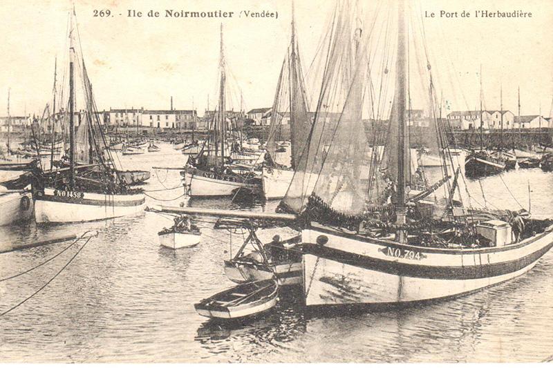 Port sardinier - Héritage de l'Herbaudière - Carte Postale