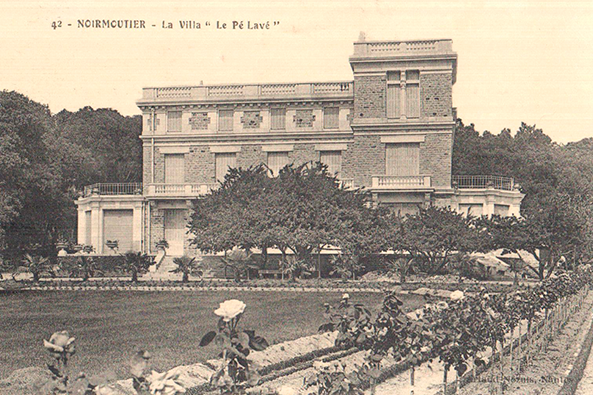 La villa Le Pélavé, ancien siège de la kommandantur ©Les Amis de l’île de Noirmoutier