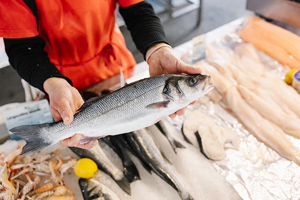 Poissons et crustacés – marché île de Noirmoutier ©Trendz