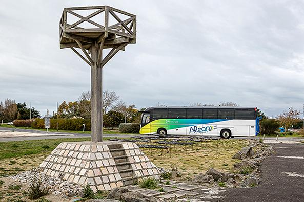 Venir en bus Aleop Ligne 13 Nantes Noirmoutier - Barbâtre ©RPDLOuest-Média