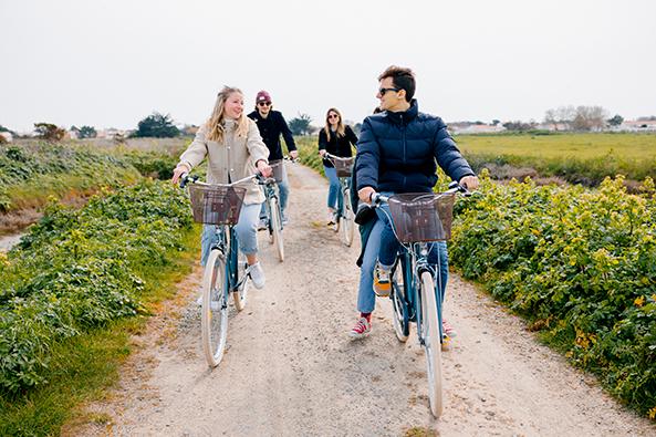 Balade à vélo en hiver île de Noirmoutier ©Trendz