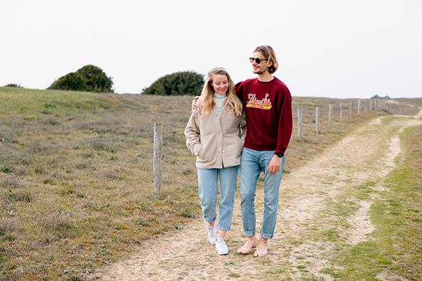 Balade en couple dunes île de Noirmoutier ©Trendz