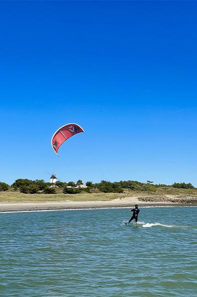 Kitesurf île de Noirmoutier ©Maximum glisse  