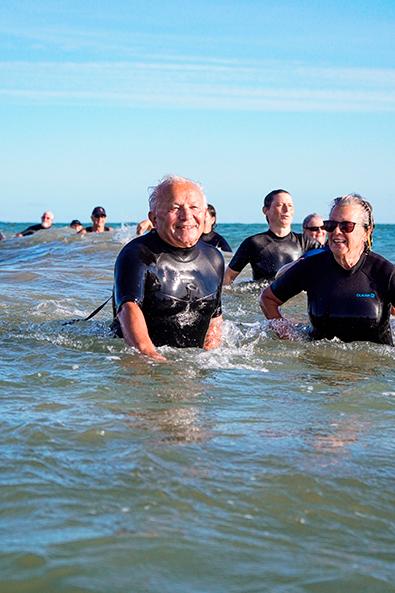Séance marche dans l eau longe cote ©office tourisme île de Noirmoutier