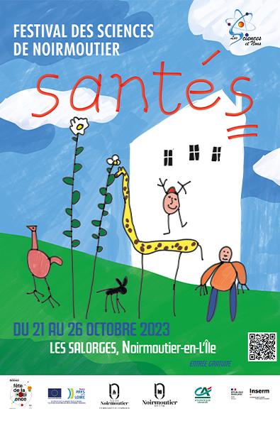 Affiche Festival des Sciences de Noirmoutier 2023 ©Les Sciences et Nous
