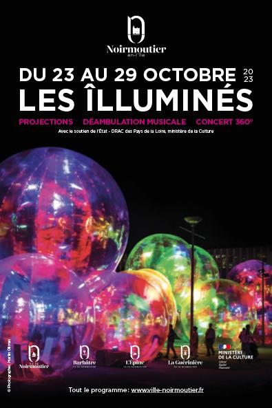Affiche Festival Les illuminés 2023