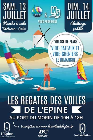 Affiches régates Voiles de L'Epine