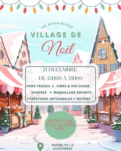 Village de Noêl La Guérinière 21 décembre 2024