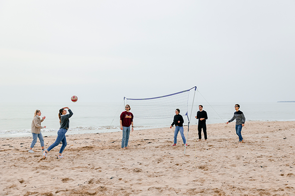 Beach volley plage île de Noirmoutier – Trendz
