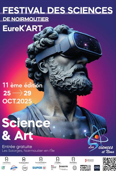 Festival des sciences de Noirmoutier 2025 ©Studio Spark Design – Sophie Keraudren-Hartenberger - ADAGP Paris 2025